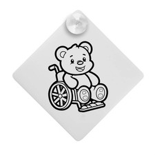 'Teddy in Wheelchair' Suction