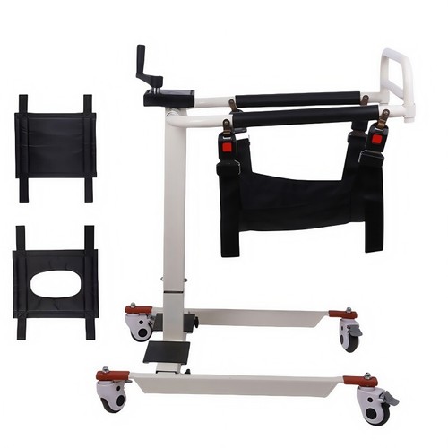 Home patient lift transfer - patient,