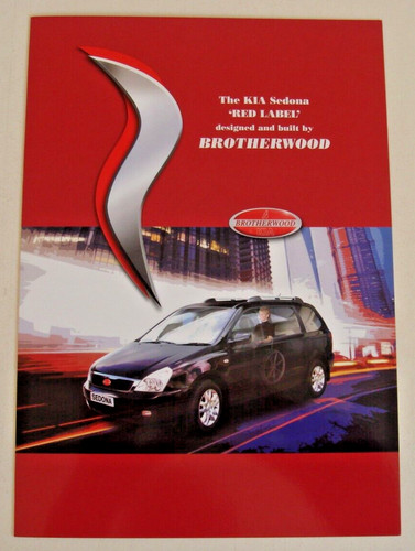 Kia sedona red label - sedona,