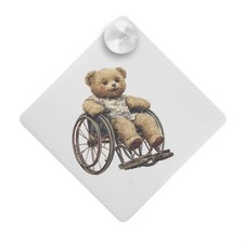'Teddy in Wheelchair' Suction