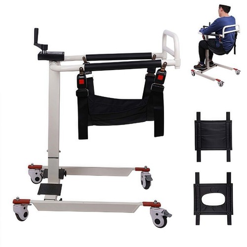 Home patient lift transfer - patient,
