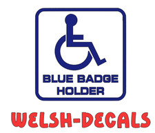 Blue Badge Holder Disability