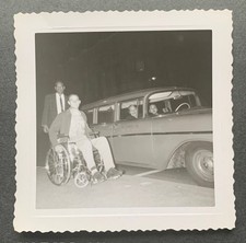 1958 REAL B/W PHOTO YOUNG BOY