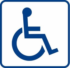 Handicap Wheelchair Vinyl