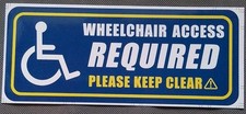 Wheelchair Access Required