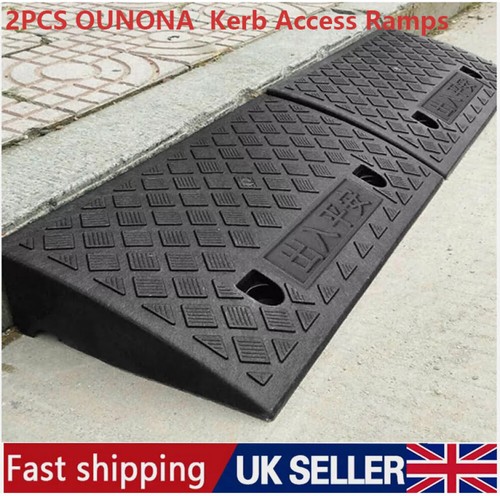 2pc portable kerb access ramps - kerb,