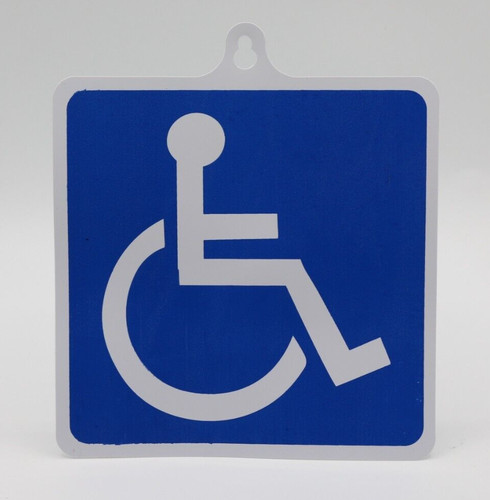 Wheelchair blue badge disabled